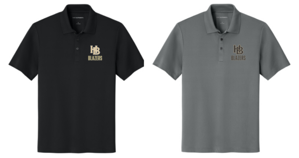 05.) Hathaway Brown Year Round Athletics K587 Embroidered Eclipse Stretch Polo