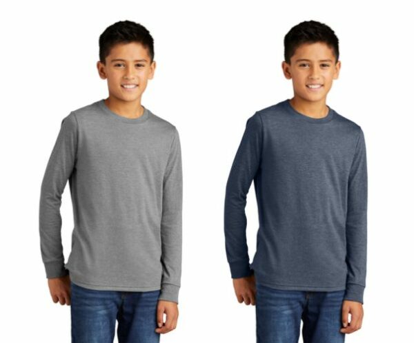 07.) Julie Billiart DT132y Youth Perfect Tri® Long Sleeve Tee (Youth Sizes Only)