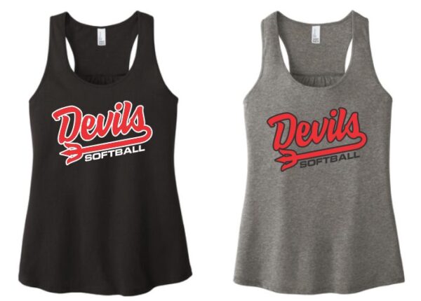 10.) Crestwood Softball DT6302 Women’s V.I.T. ™Gathered Back Tank