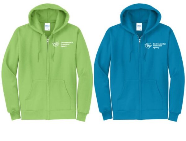 24.) Ohio EPA PC78ZH Cotton Fullzip Hoodie