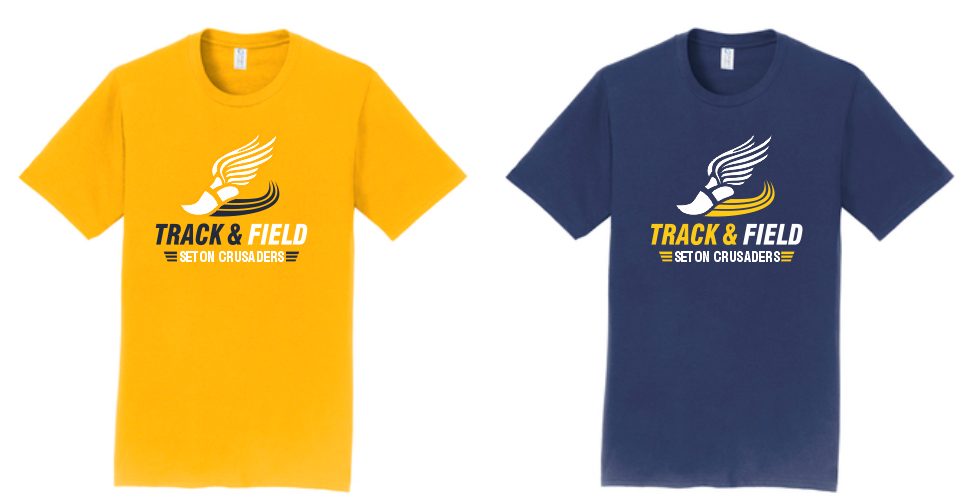 01.) Seton Track & Field PC450 Fan Favorite™ Tee - RDP Sports Plus