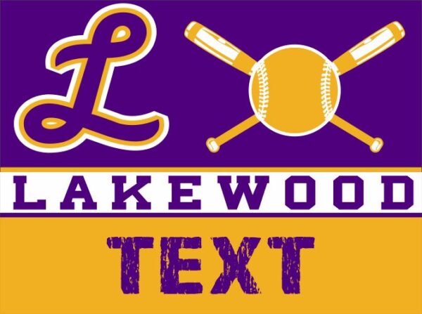 31.) Lakewood Softball Yard Sign