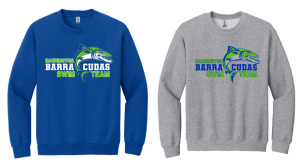 08.) Barrington Barracuda 18000 Crewneck Sweatshirt