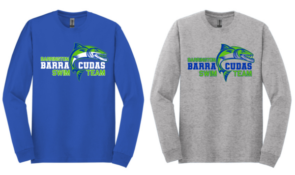 05.) Barrington Barracudas 5400 TEE de algodón L/S