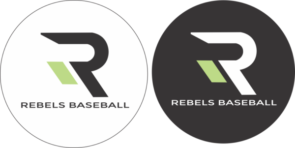 18.) Twinsburg Rebels Baseball 5' Inch Choice Magnet