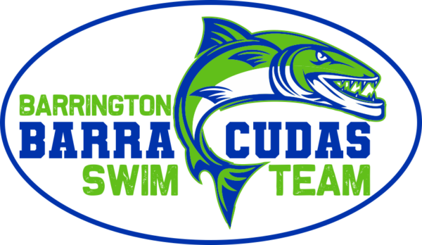14.) Barrington Barracuda 5' Calcomanía de pulgada