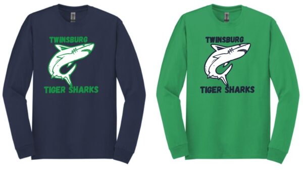 03.) Tiburones tigres de Twinsburg 54000 Algodón l/s tee