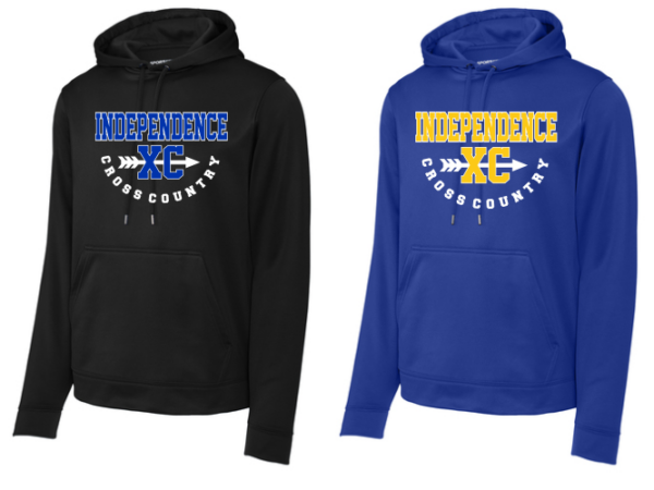 08.) Independence HS Cross Country F244 Dri-Fit Sport Blend Hoodie