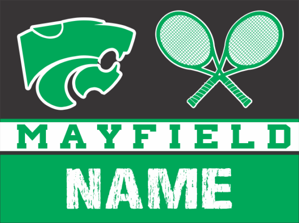 09.) Mayfield MS Tennis Yard Sign