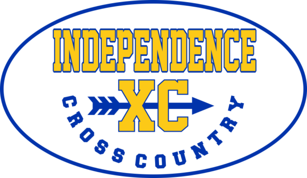 15.) Independence HS Cross Country 5' Calcomanía de elección de pulgadas
