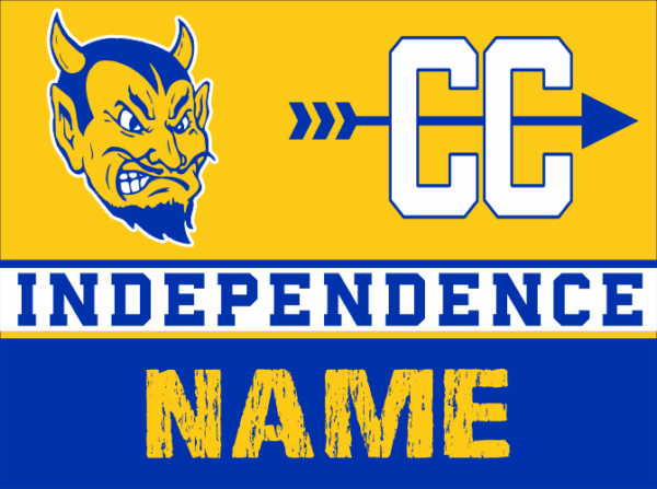 17.) Independence HS Cross Country Yard Sign