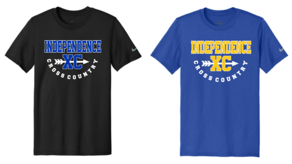 09.) Independence Cross Country NKDX8730 Nike Adult Swoosh Sleeve rLegend Tee