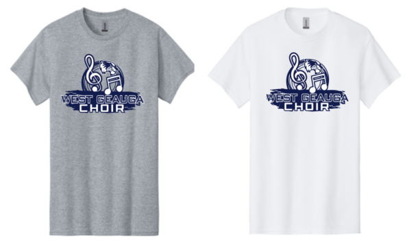 01.) West Geauga Choir 5000 S/S Cotton Tee