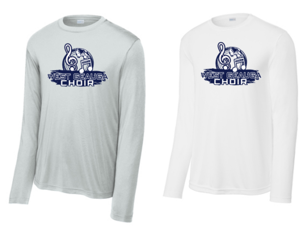 07.) West Geauga Spiritwear ST350LS L/S Dri-Fit Tee