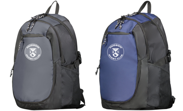 41.) Hudson Rugby Club 327930 Embroidered UNITED BACKPACK