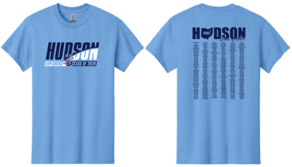 01.) Hudson Middle School Class of 2029 5000 S/S Cotton Tee