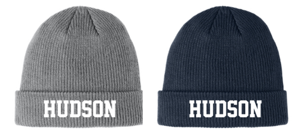 67.) Hudson Youth Lacrosse C977 Embroidered Cozy Cuffed Beanie