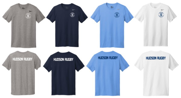 07B.) Hudson Rugby Club DV7299 Nike Team rLegend Tee