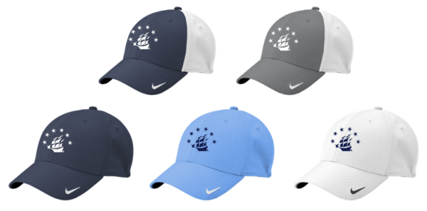 65.) Hudson Youth Lacrosse NKFB6447 Embroidered Nike Dri-FIT Legacy Cap