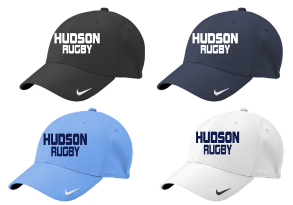 34.) Hudson Rugby Club NKFB6447 Embroidered Nike Dri-FIT Legacy Cap