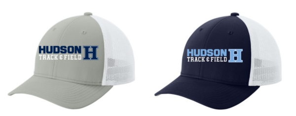 18.) HMS Track and Field STC60 Embroidered Stretch-Tek Mesh Back Cap