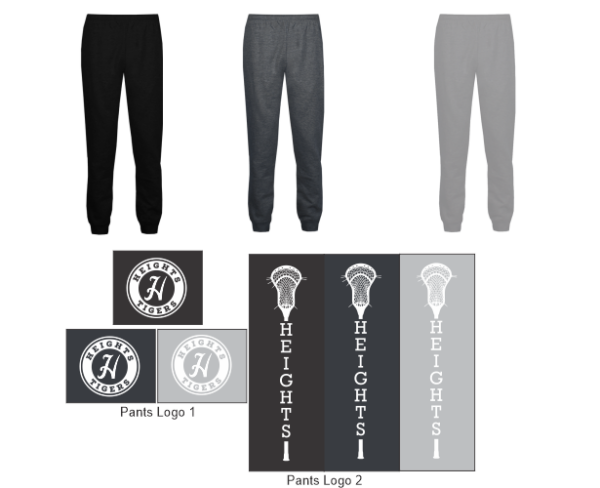 27.) Cleveland Heights LAX 1215\2215 Unisex & Youth Joggers