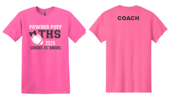 04.) THS Powderpuff 5000 S/S Cotton Tee *Junior Tee* (Coach)