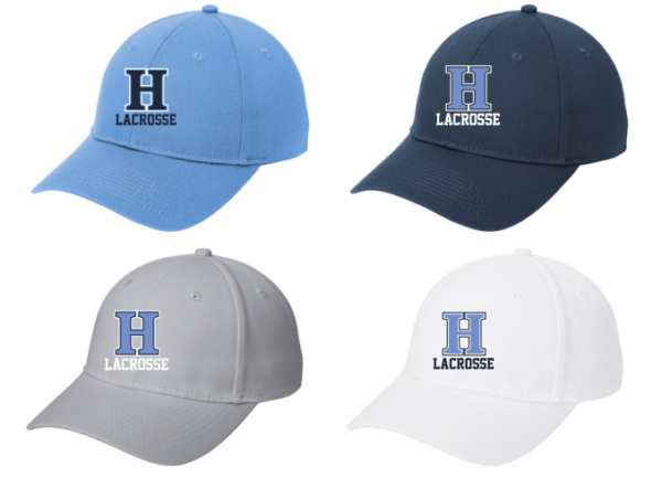 13.) Hudson High School Girls Lacrosse CP80 Embroidered Six-Panel Twill Cap