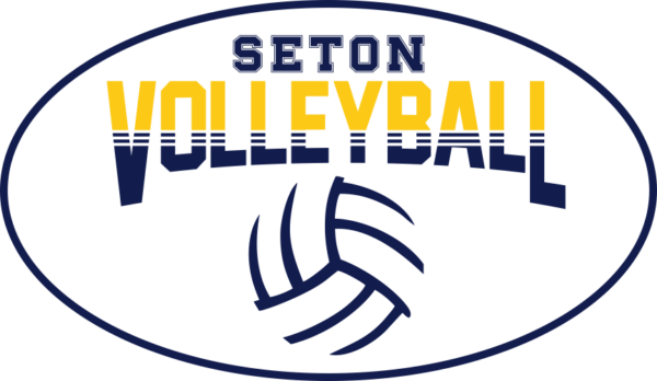 13.) Seton Volleyball 5' Imán de pulgada