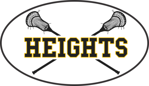 47.) Cleveland Heights LAX 5' Inch Decal