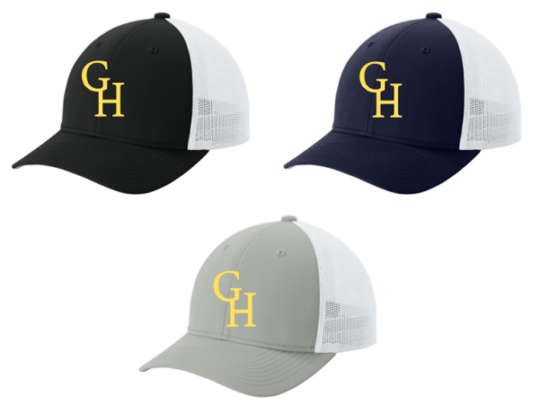 29.) Garfield Heights Year-Round Spirit STC60 Embroidered Stretch-Tek Mesh Back Cap