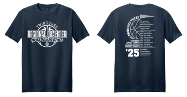 01.) Twinsburg Girls Basketball Regional Qualifiers 64000 S/S Cotton Softstyle Tee