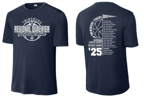 08.) Twinsburg Girls Basketball Regional Qualifiers ST350 S/S Dri-Fit Tee