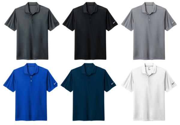 17.) Calle. Basil Golf Outing NKDC1963 Embroidered Nike Dri-FIT Micro Pique 2.0 Polo