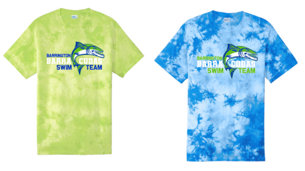04.) Barrington Barracudas PC145 Crystal Tie-Dye Tee