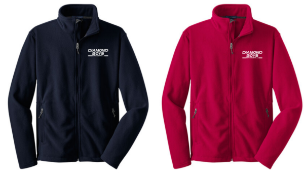 19.) Diamond Boys F217 Embroidered Fleece Jacket