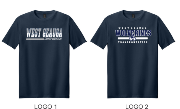 01.) West Geauga Transportation 64000 S/S Cotton Softstyle Tee