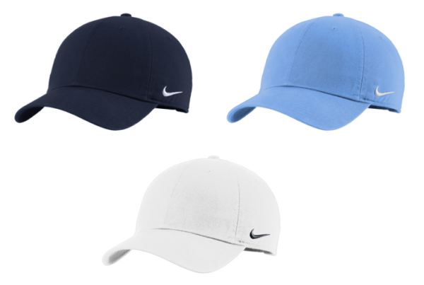 36.) Hudson Hawks Football NKFB5677 Embroidered Nike Heritage Cotton Twill Cap