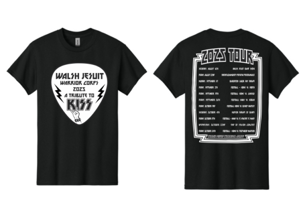 0.) Walsh Jesuit Warrior Corps Spiritwear 5000 S/S Cotton Tee **SHOW SHIRT**