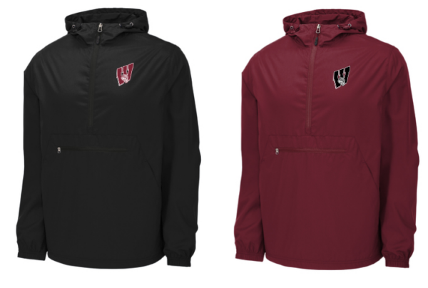 07.) Woodridge Golf JST66 Embroidered Packable Anorak