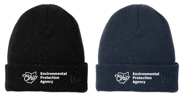 53.) Ohio EPA NE905 Embroidered Speckled Beanie