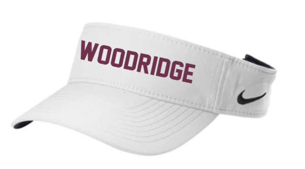 06.) Woodridge Golf NKFB5675 Embroidered Nike Dri-FIT Team Performance Visor
