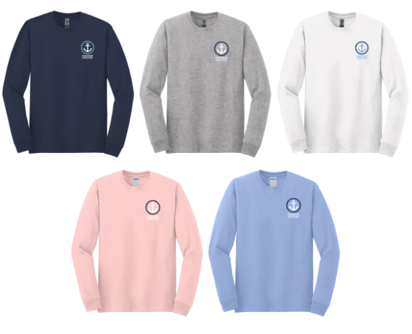 02.) Hudson HS Girls Soccer 54000 Algodón l/s tee