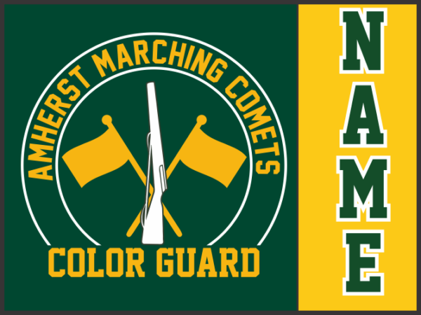 35.) Amherst Color Guard Yard Sign