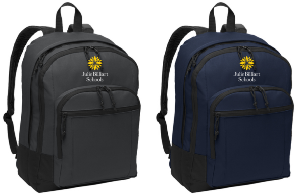 34.) Julie Billiart BG204 Embroidered Basic Backpack