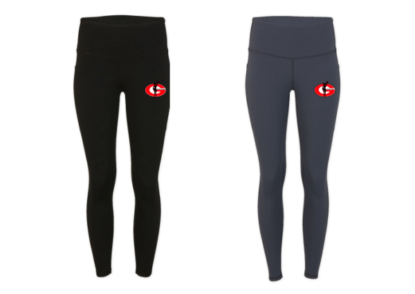 11.) Ginn Elite Cheerleading BW6303 Women's Zen Sport Legging