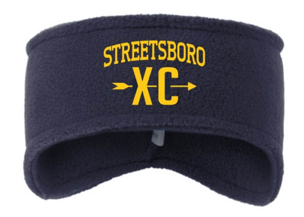 15.) Streetsboro Cross Country C910 Embroidered Fleece Headband