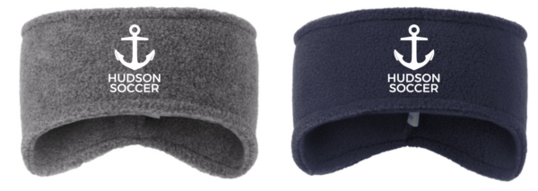 14.) Hudson HS Girls Soccer C910 Embroidered Fleece Headband