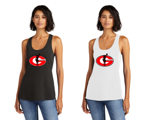 06.) Ginn Elite Cheerleading DT6302 Women’s V.I.T. ™ Tanque de retroceso recogido