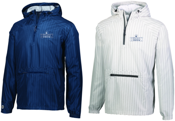 08.) Hudson MS Cheerleading 229554 Embroidered Range Packable Pullover